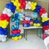 Other Event Party Supplies Red Yellow Blue Balloon Garland Arch Kit Barking Team Dog Patrol Birthday Decoration Theme Kids Parties Decorations Boy 230717