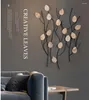 Wall Stickers European Wrought Iron Branches Wood Leaves Hanging Decoration Bar Cafe Clothing Shop Sticker Crafts Home Murals