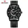 Montres-bracelets LONGBO hommes montres haut en cuir montre à Quartz Date calendrier Sport militaire étanche Relogio Masculino