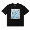 Amirs Designer A Miri Men Tshirt Limited Edition Couples Tees Street Wear Fashion Märke T-shirt Splash-bläck Letter Print Kort ärm Casual Loose Men Tee Su88