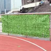 Decorative Flowers Artificial Green Outdoor Faux Plant Ivy Leaf Privacy Screen Fence Garden Yard Drop