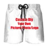 Pantaloncini da uomo Pantaloncini 3D personalizzati Modelli preferiti da uomo e donna DIY Your Own Pos Kids Hip Hop Fun Summer Beach Shorts Modelli di design 230715