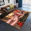 Tapetes de natal sexy beleza hd área impressa grande tapete para sala de estar quarto sofá decoração antiderrapante dropshipping alfombras r230717