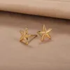 Stud Simple Starfish Orecchini per le donne Vintage Ocean Sea Star Stud Corea Gioielli di moda Regali di compleanno J230717