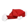 عيد الميلاد قبعة سانتا أطفال عيد الميلاد للعام الجديد لوازم الحفلات المنزل هدية سانتا كلوز نافياداد
