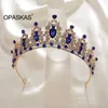 Crystal Wedding Tiaras Hairband For Women Luxury Girls Party Crowns Queen Diadem Headpiece Bridal Tiara Headdress Hair Jewelry L230704