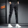 Men's Jeans Spring Summer Black Gray Cargo Men Streetwear Denim Jogger Pants Baggy Harem Jean Trousers cargo pants men jeans 230717