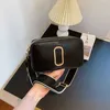 Eenvoudige tassen van hoge kwaliteit Muntenportemonnee Nieuw voor dames Tote Modieus met en trendy Eén schouder Kleine camera Westerse stijl Brede band Crossbody Designer