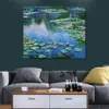 Water Lilies Iii Claude Monet Painting Impressionist Art Hand-painted Canvas Wall Decor High Quality