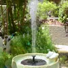 庭の飾り太陽水噴水スイミングプールパティオデコレーションアウトドアバードバス装飾ポンプ噴水ペット