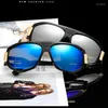 Солнцезащитные очки Toexplore Peampunk Pilot Men Men Women Brand Designer Ectear Mirror Goggle Sun Glasses Fashion Высококачественное UV400