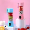 380ml Taşınabilir Blender, 6 bıçakla şarj edilebilir USB, lezzetli meyve suları, sallar, smoothies ve hareket halindeyken daha fazlasını yapın