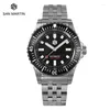 Wristwatches San Martin Men Diving Watch Miyota 8215 Original Design Automatic Mechanical Bracelet Waterproof 20Bar Sapphire Luminous BGW9