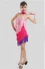 Stage Wear Girls Tassel Latin Dance Competition Clothing Children's Suit Kids Costumes Ballroom Dresses