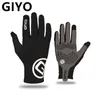 Спортивные перчатки giyo touch -экран длинный полные пальцы гель спортивные велосипедные перчатки Mtb Road Bike Riding Gloves Женщины мужские велосипедные перчатки 230716