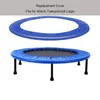 Trampolines 40 '' Couverture de remplacement de trampoline pour l'exercice de printemps Coussin de sécurité de remplacement Cadre élastique Couverture de ressort 230715