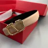 Luxury Designer Belt Classic Gold Letter Belts For Women Designers Vintage Pin Buckle Lady Belts 6colors Width 2.3cm Size 95-115cm