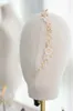Accessoires de cheveux de mariée Vintage couleur or bandeau bandeau fleur feuille casque mariées chapeaux coiffure bijoux de mariage L230704