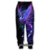 Calça Masculina Phechion Masculina/Feminina Phoenix Impressa em 3D Moda Casual Masculina Calças Longas Esportivas Soltas F85