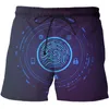 Shorts masculino 2023 AI Technology Cool Series Impressão 3D para homens Verão Calças de praia de secagem rápida Calças curtas esportivas casuais Roupas masculinas