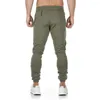 Herenbroeken Mannen Fitness Sportscholen Skinny joggingbroek Outdoor Katoenen trainingsbroek Bodem Joggerbroek Workout Joggers Eu-maat M-3XL ZA387