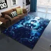 Carpets Hot Anime SAO Sword Art Online Modern House Living Room Floor Matte Bedroom Carpet Poster Mat Pattern Decorative Square Rug gift R230717