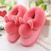 New Fashion Autumn Winter Cotton Slippers Rabbit Ear Home Indoor Slippers Winter Warm Shoes Womens Cute Plus L230704