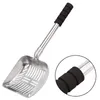 Other Cat Supplies Metal Litter Scoop With Deep Shovel And Long Handle Detachable Stainless Steel Non Stick Sifter Foam Padded 230717