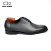 Saviano tio Oxford Brogue Dress Fashion Business Officer Designer Handmade Sapatos de couro genuínos homens originais B