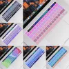 Couvertures du clavier EU Version espagnole Couverture du clavier Protecteur de peau pour Pro 13 pouces M1 A2289 A2251 Couleur de gradient de barre tactile R230717