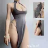 NXY Seksowna spódnica w Plus Size Sukienka Dwustronna erotyczna kantar Bodycon High Taist Slit Porn Cosplay bieliznę gorąca odzież klubowa