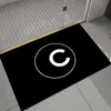 Tasarımcı Basitlik Banyo Mat CH Diatom Ooze Banyo Emici Zemin Mat Lüks Lüks Anti-Slip Halılar Ev Kapı Paspasları Tuvalet Ayak Pedi