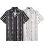 2 роскошные дизайнерские рубашки Мужские модные геометрические принципы для боулинга рубашка Hawaii цветочные повседневные рубашки мужчины Slim Fit Erpity#A3#A3