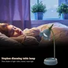 Bordslampor LED Bedside Lamp 3 -lägen Blommaformad skrivbord Ögonskydd Stepless Dimning 360 Justerbar för studentstudierummet