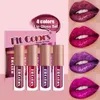 Lip Gloss Diamond Matte Velvet Tazza antiaderente Rossetto liquido idratante a lunga durata