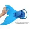 Accueil Réglable Sirène Nager Fin Plongée Monofin Natation Pied Flipper Mono Fin Queue De Poisson SwimTraining Pour Enfant Enfants Cadeaux De Noël JL1591