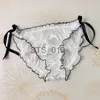 Briefs trosor andra trosor japansk stil kawaii sexig underkläder jungfru trosor kvinnors siden satin snörning trosor trosor damer knickers korta underkläder x0719