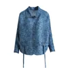 Women's Jackets Autumn Top 2023 Shirt Mother's Dress Fashionable Age Reducing Pleated Large Denim Short Coat