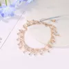 Anklets Luxury Tassel Full Rhinestone Lace Shape Ankle Bracelet Foot For Women Lovely Summer Jewelry E014