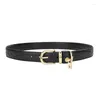 Riemen Luxe Echt Leer Vrouwen Krokodil Patroon Koeienhuid Naald Gesp Riem Eenvoudige Casual Modieuze En Gepersonaliseerde Decoratie