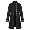 Men's Vests Halloween Men Winter Warm Vintage Tailcoat Jacket Overcoat Outwear Buttons Coat Cosplay Costume Tuxedo Coats