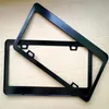 2 pçs lote americano canadá padrão quadro de placa de carro de aço inoxidável uso universal para bmw audi benz chevrolet ford toyota ho169z