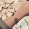 Pulseira de qualidade da moda, marca famosa, pura, prata, pedra preciosa, pulseira, joias de luxo, para mulheres, pulseira de ágata vermelha malaquita 230717