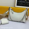 Pochette Bolsa Hobo Bolsa Sling de couro Bolsas de grife crossbody Alça de náilon Crossbody Bolsas clássicas Bolsa com zíper Bolsas femininas bolsas de marca à venda