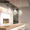 Lustres Led luminaire moderne noir suspendu pour salon chambre chevet salle à manger cuisine lampe de Table