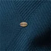Chandails pour hommes AIOPESON Argyle Cardigan de couleur unie pour hommes Casual Quality Zipper Cotton Winter Mens Fashion Basic Cardigans pour 230718