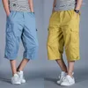 Shorts pour hommes été grand ample décontracté avec poches 7 Minutes marque haute qualité coton mâle taille M L XL 2XL 3XL