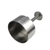 10pcs/partia Regulowany hamburger Patty Maker Stal nierdzewna Hamburger Patty Patty Make Forms Grill Griddle Meat