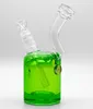 빈티지 냉동실 글리세린 유리 봉. 물 담뱃기 담배 파이프 7 인치 오리지널 유리 공장 제조