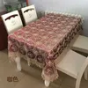 Table Cloth White Europe Embroidered Tablecloth For Table Yarn Dining Table Cover Tv Cabinet Flower Lace Desk Mat Fabric Towel L230626